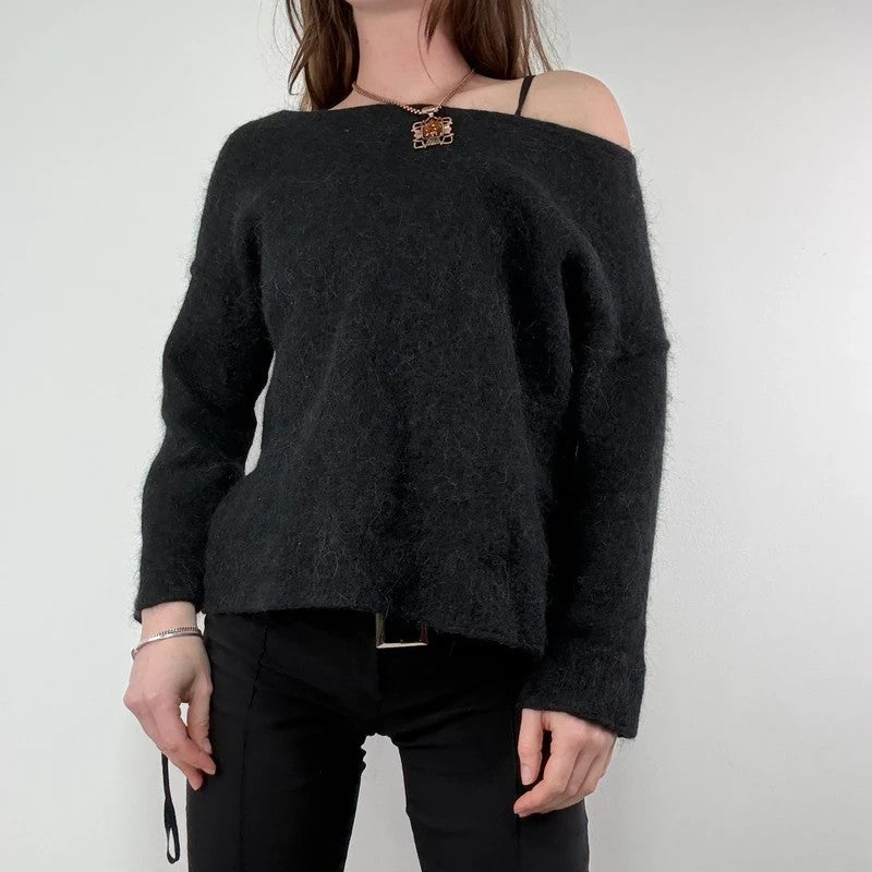American Vintage alpaca slouchy fluffy knit sweater
