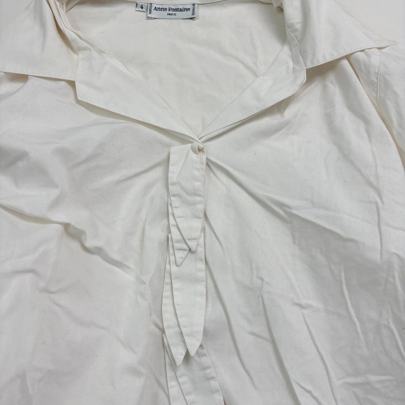 white Anne Fontaine cotton shirt