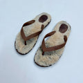 sheepskin leather UGGS flipflops