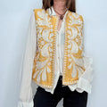 embroidered boho hippy waistcoat