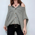 Diesel chunky knit slouchy cardigan