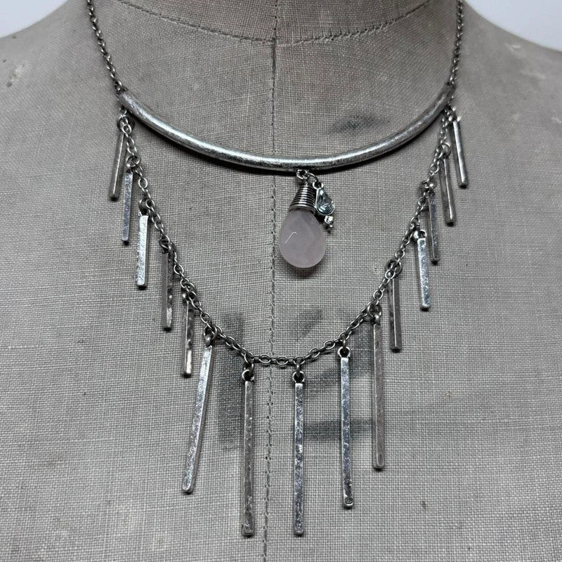 Boho fairy chandelier necklace