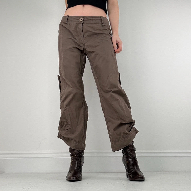 Cop Copine brown wide leg trousers