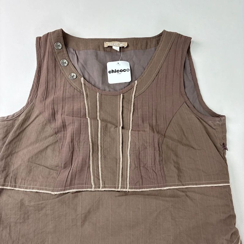 tan crinkle pleated midi dress