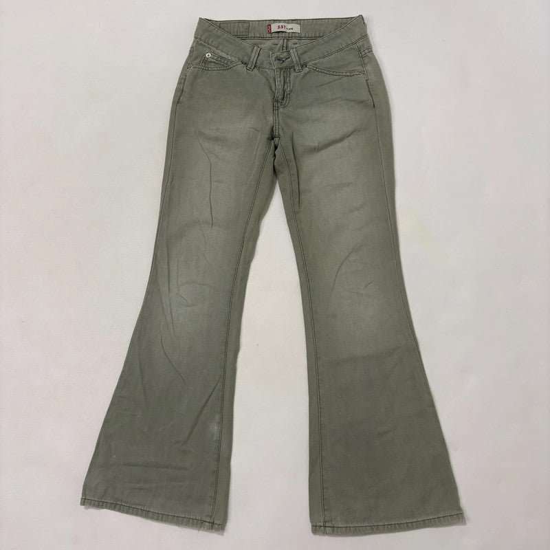flared khaki levis jeans