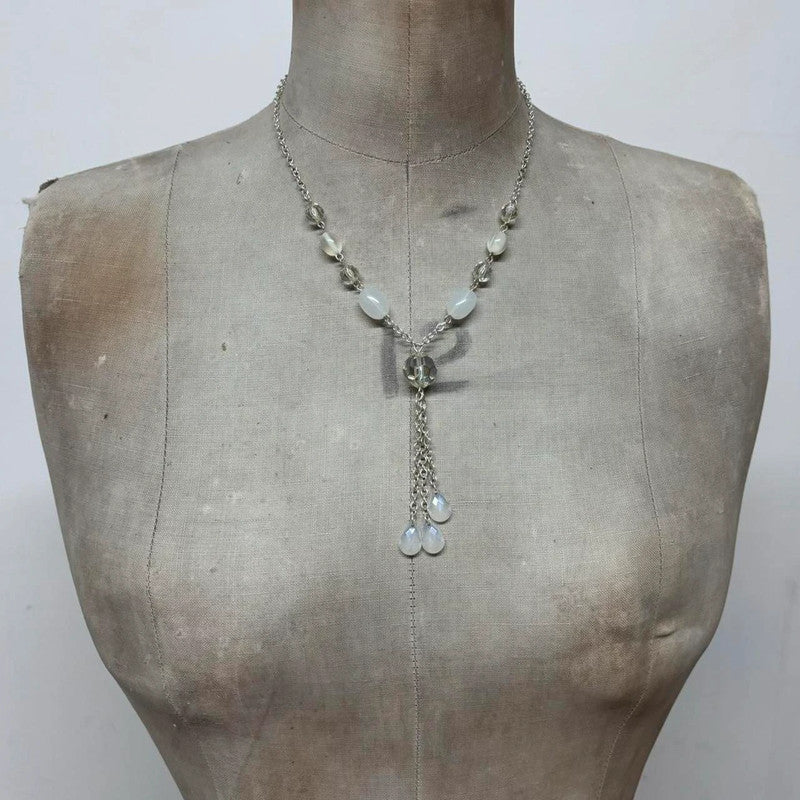 Boho fairy chandelier necklace