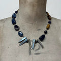 Chunky crystal gemstone necklace