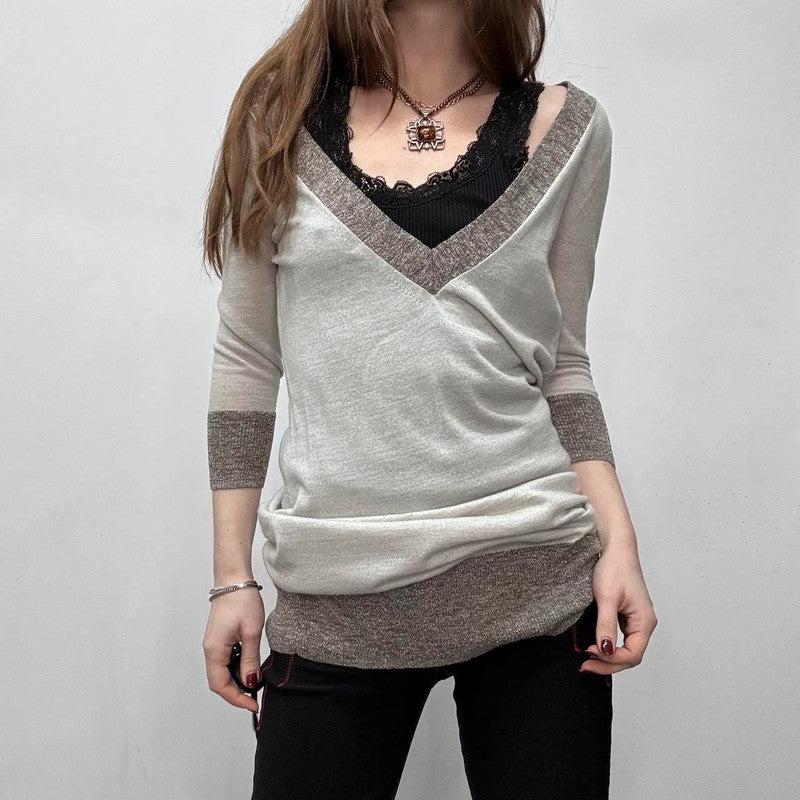 slouchy wide neck allsaints jumper