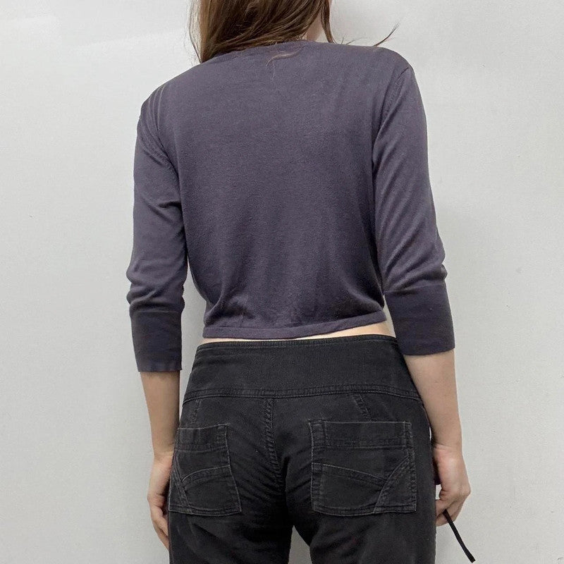 ribbon cinched bow cardigan