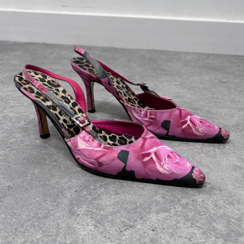 vintage kitten heel y2k shoes