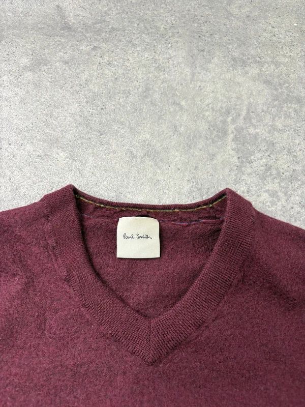 Paul smith preppy cropped boxy knit jumper