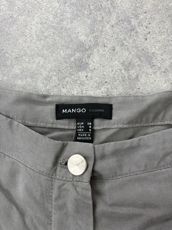 Silver slinky harem pants batwing trousers