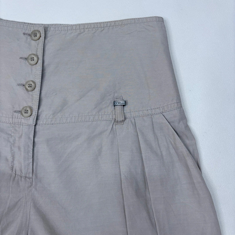 Cop Copine high rise corset style pleated shorts
