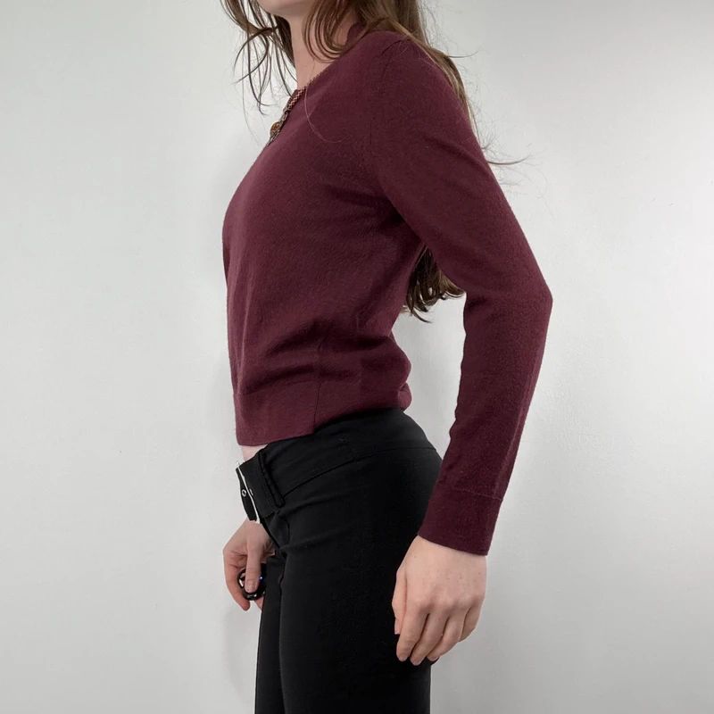 Paul smith preppy cropped boxy knit jumper