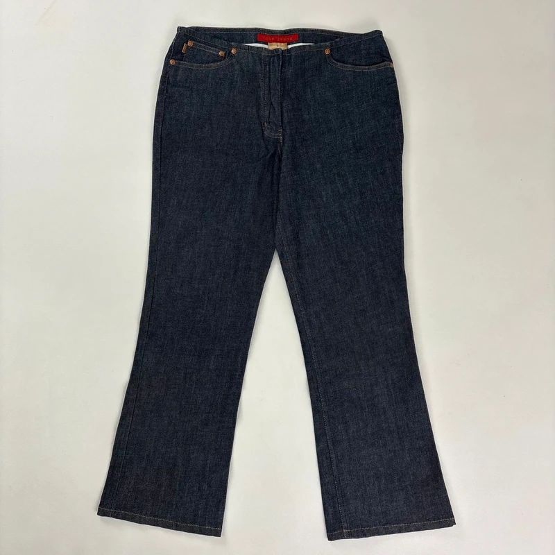 dark wash salvage denim FCUK jeans