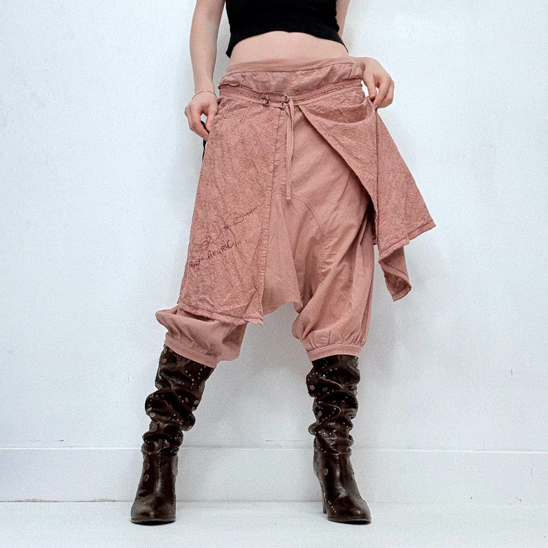 Cop Copine layered skirt trousers