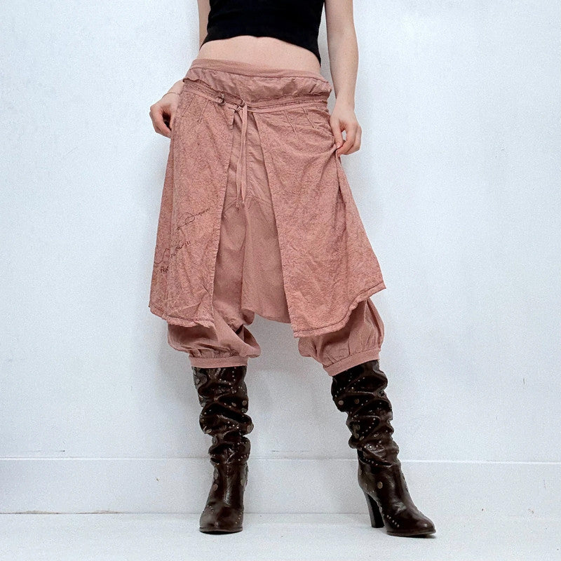 Cop Copine layered skirt trousers