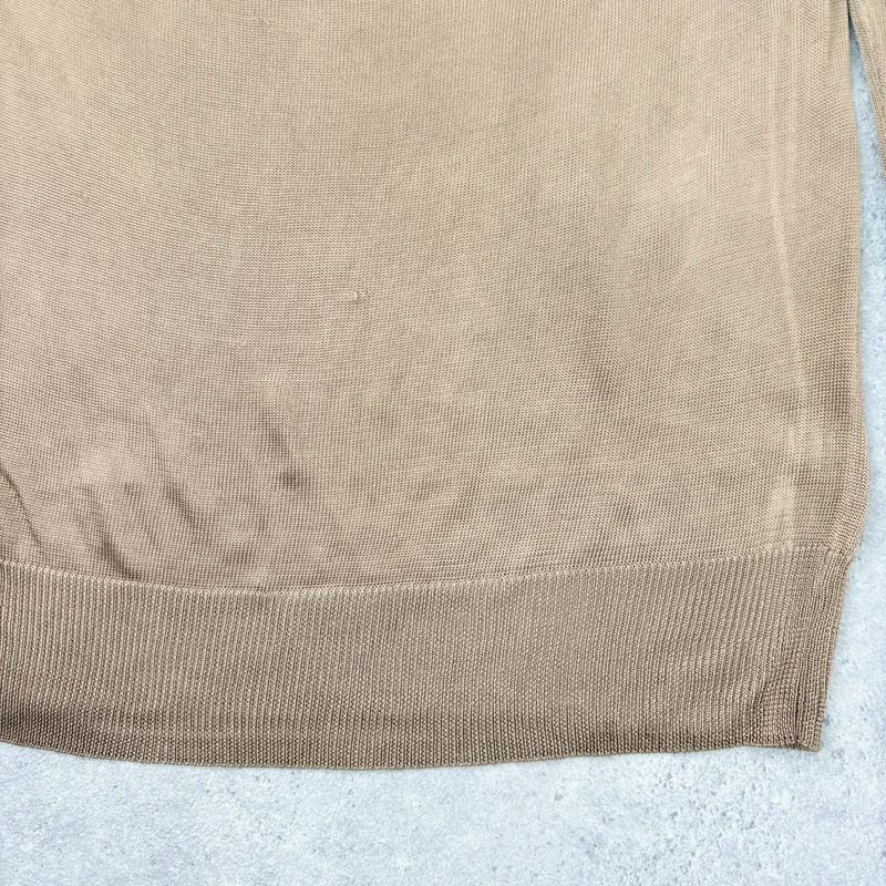 slouchy knit draped top