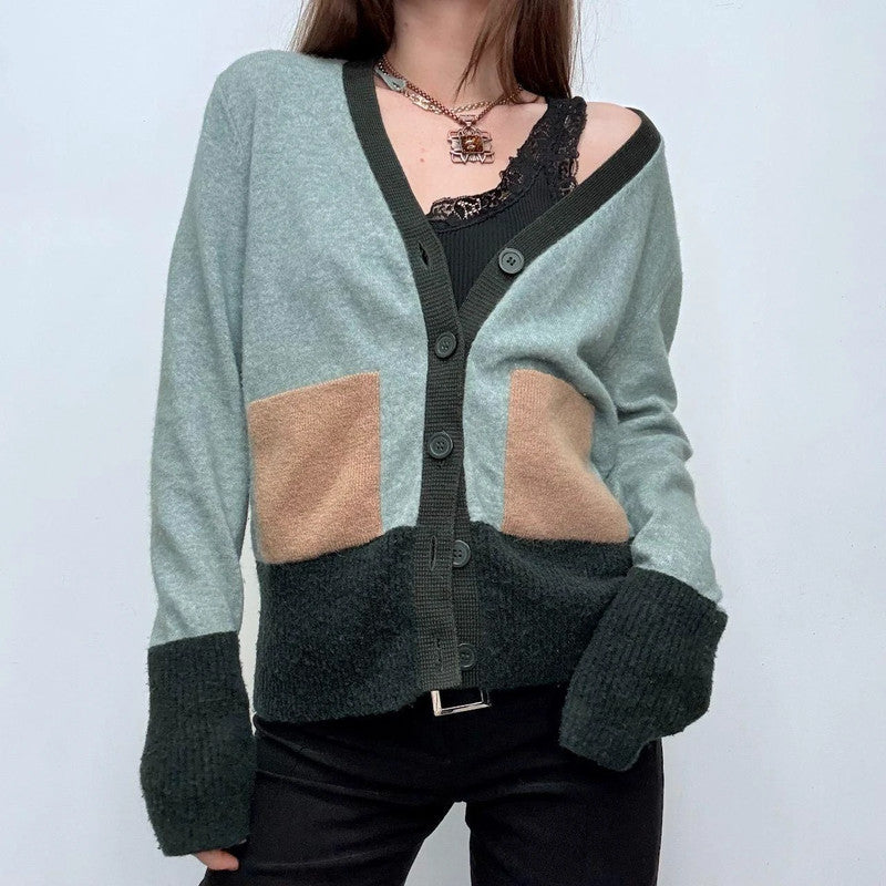 wool knit slouchy cardigan Cos