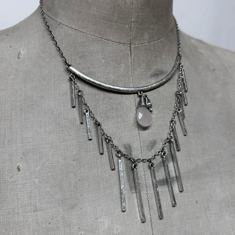 Boho fairy chandelier necklace