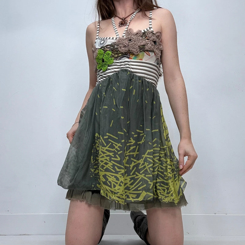 Save the Queen pinstripe mini dress