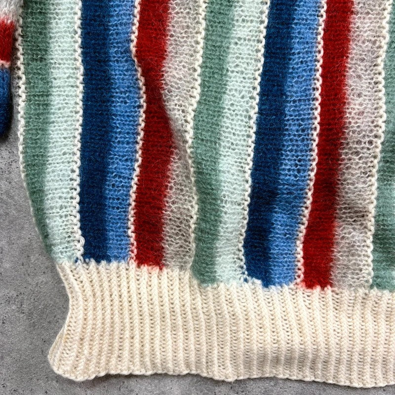 vintage 70s mohair flared jumper