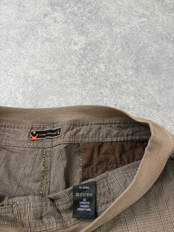 Cop Copine brown cropped capri pants