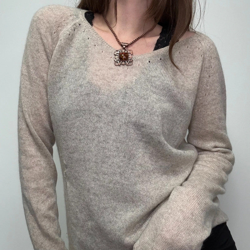 fine knit Maje cashmere jumper
