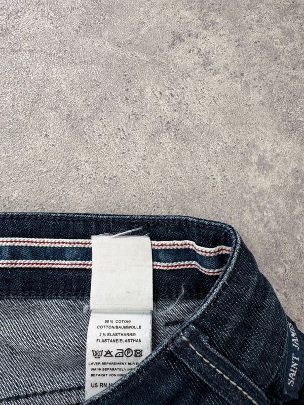 Dark denim saint James French straight leg jeans