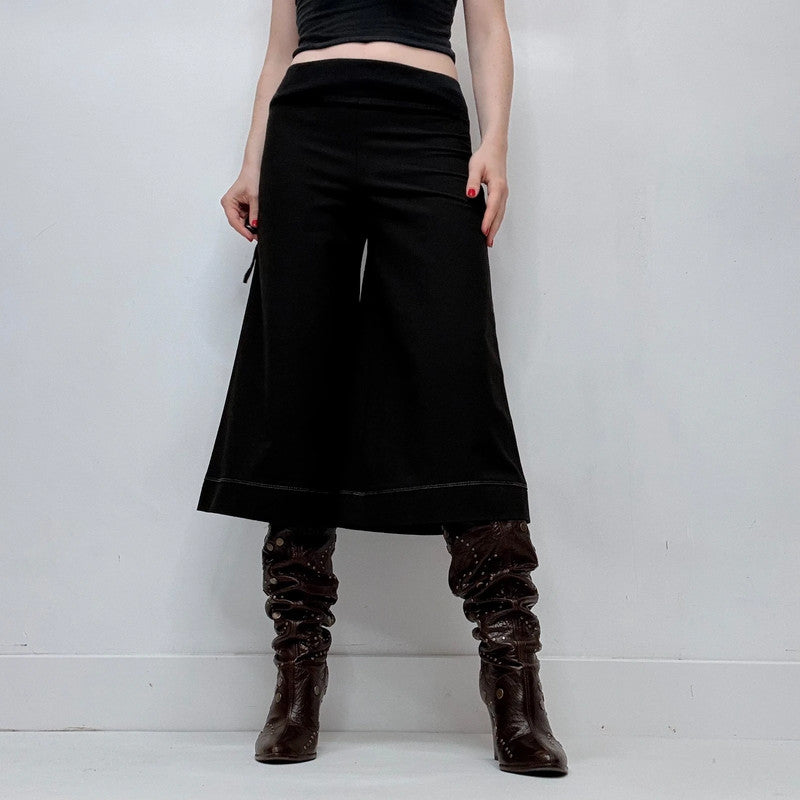 black Cop Copine flared trousers