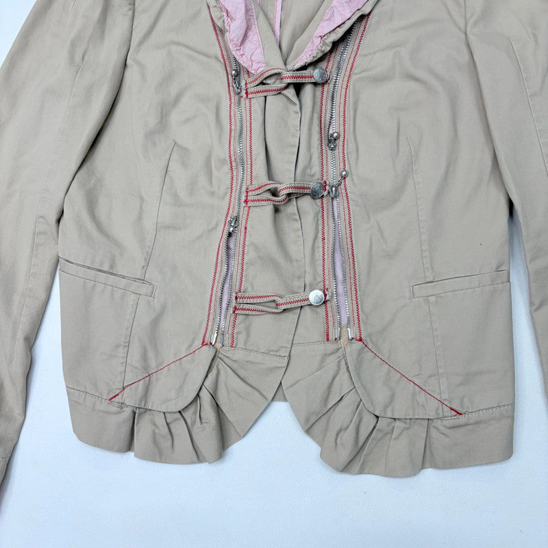 Marithé + François Girbaud toggle utility jacket