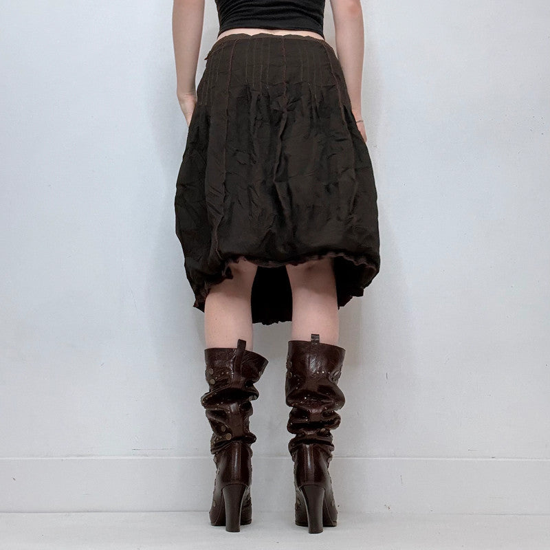 Cop Copine structured puff skirt