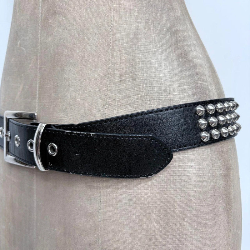 Black Studded Belt