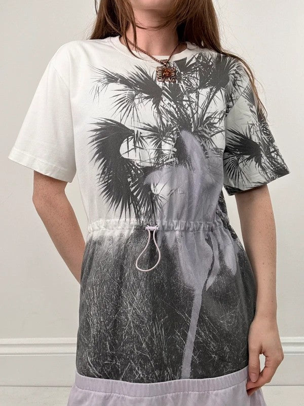 Kenzo graphic printed t-shirt slouchy dress
