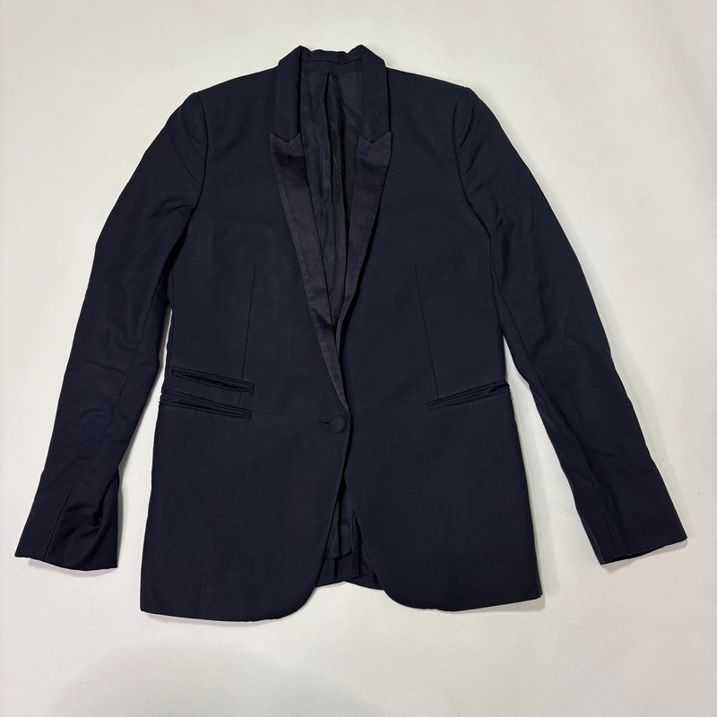 The Kooples Navy fitted blazer
