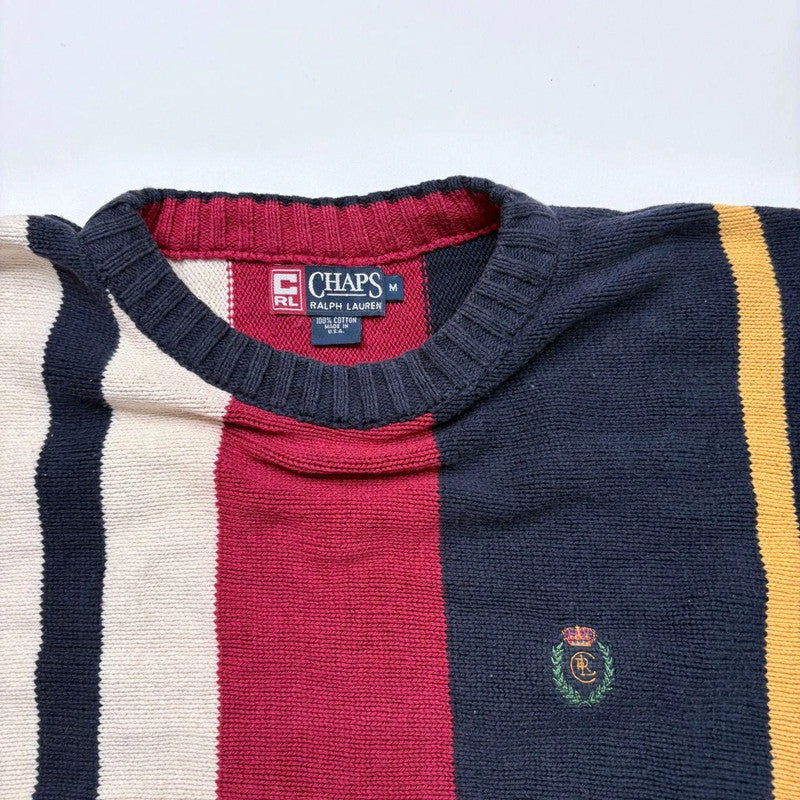 striped oversized slouchy knit jumper