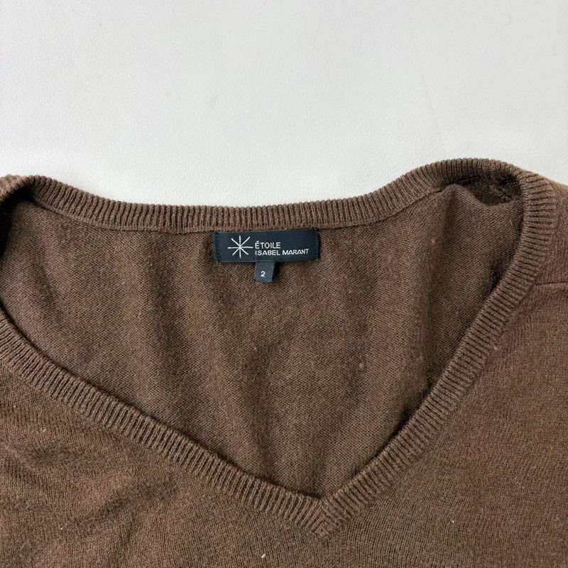 brown Isabel Marant slouchy knit jumper