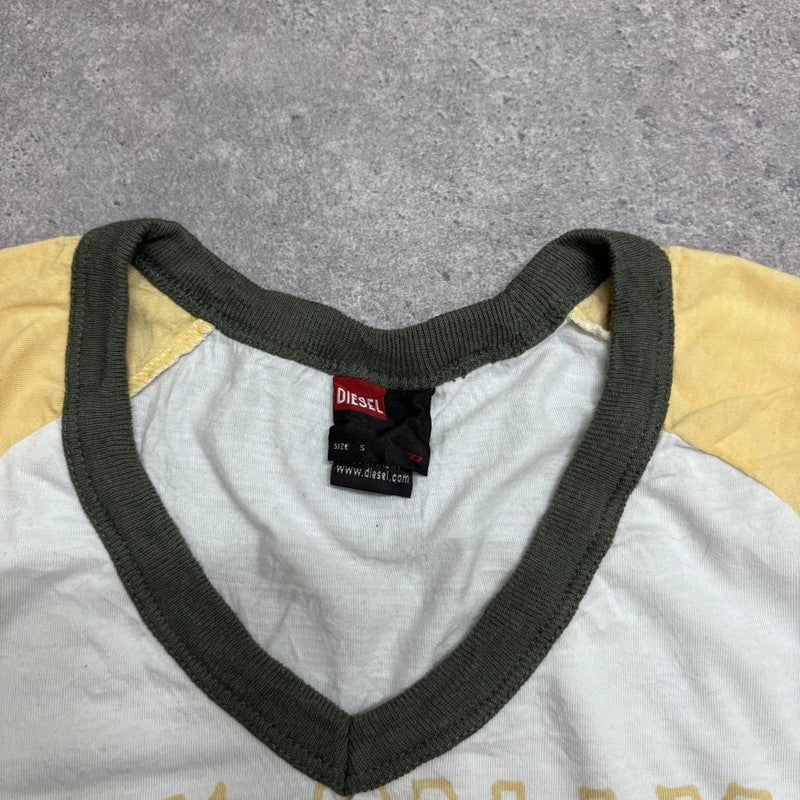 graphic printed Diesel baby tee shirt