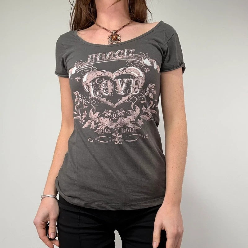 vintage Jane Norman slouchy graphic t-shirt