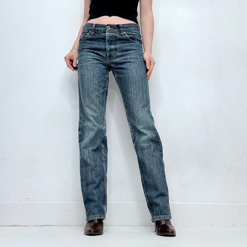 straight leg jeans