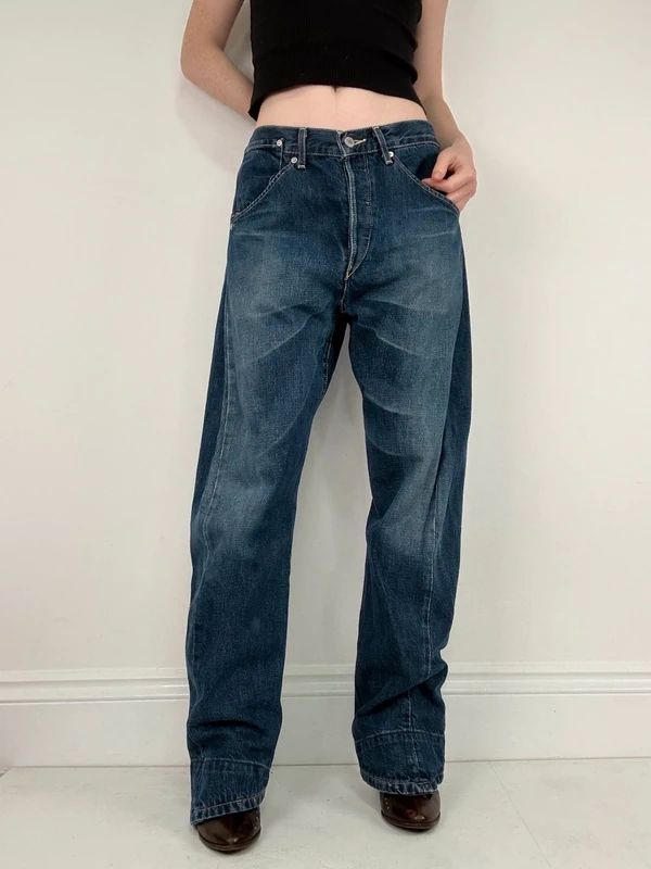 Levis engineered twisted jeans