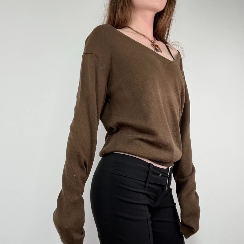 brown Isabel Marant slouchy knit jumper