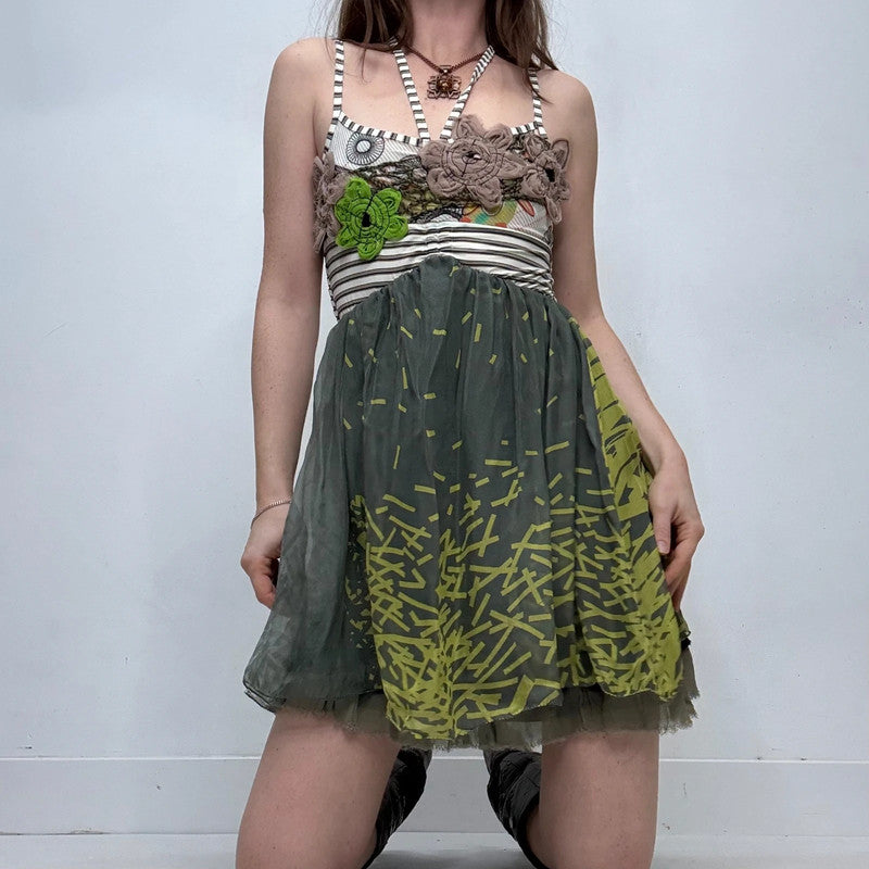 Save the Queen pinstripe mini dress