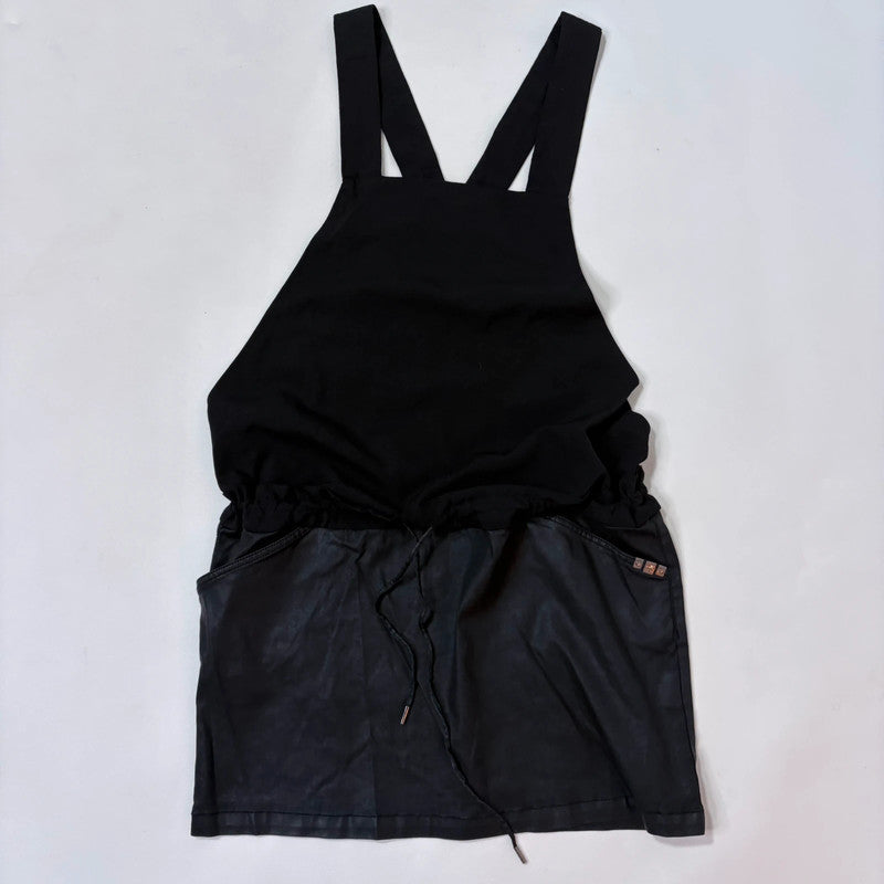 Black Cop Copine slouchy mini dress