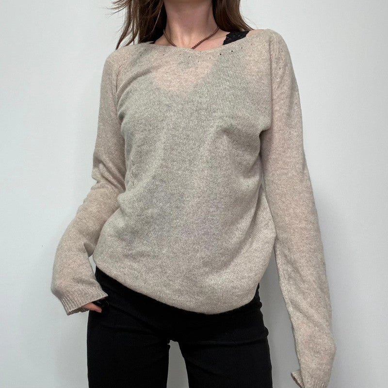fine knit Maje cashmere jumper