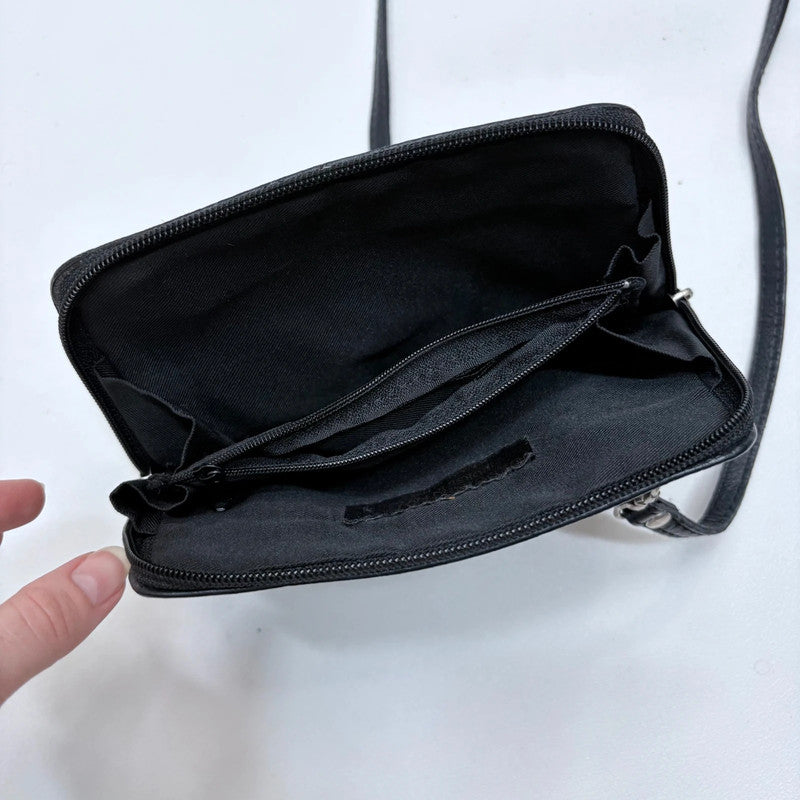 cowhide pony fur crossbody bag