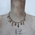 beaded fairy necklace