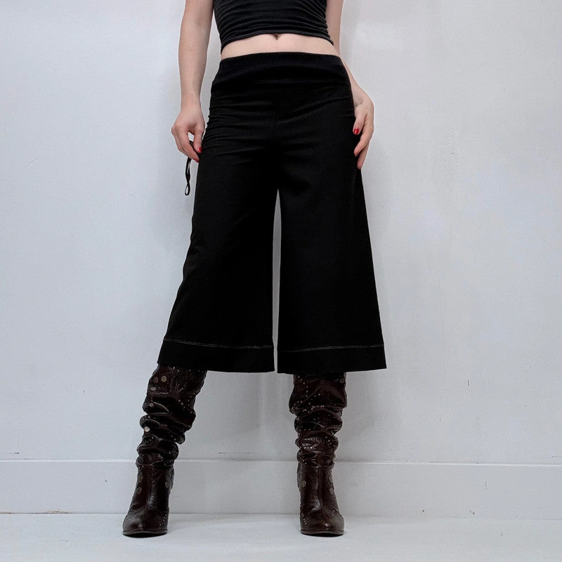 black Cop Copine flared trousers