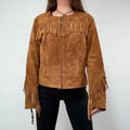 Western Fringe Suede Jacket