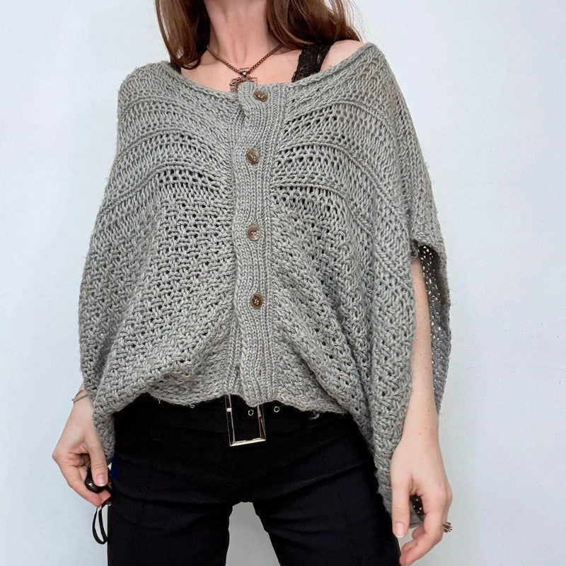 Diesel chunky knit slouchy cardigan